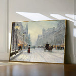 Landscape 069 Canvas Art 60 x 40 cm / Black