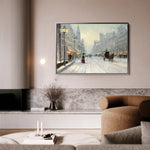 Landscape 069 Canvas Art 60 x 40 cm / Black