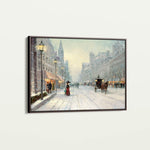 Landscape 069 Canvas Art 60 x 40 cm / Black