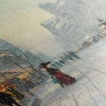 Landscape 069 Canvas Art 60 x 40 cm / Black