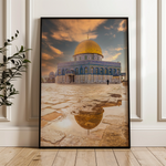 Palestine 069 Canvas Art 60 x 40 cm / Black