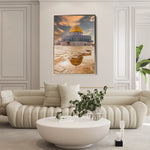 Palestine 069 Canvas Art 60 x 40 cm / Black