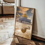 Palestine 069 Canvas Art 60 x 40 cm / Black