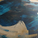 Portrait 069 Canvas Art 60 x 40 cm / Black