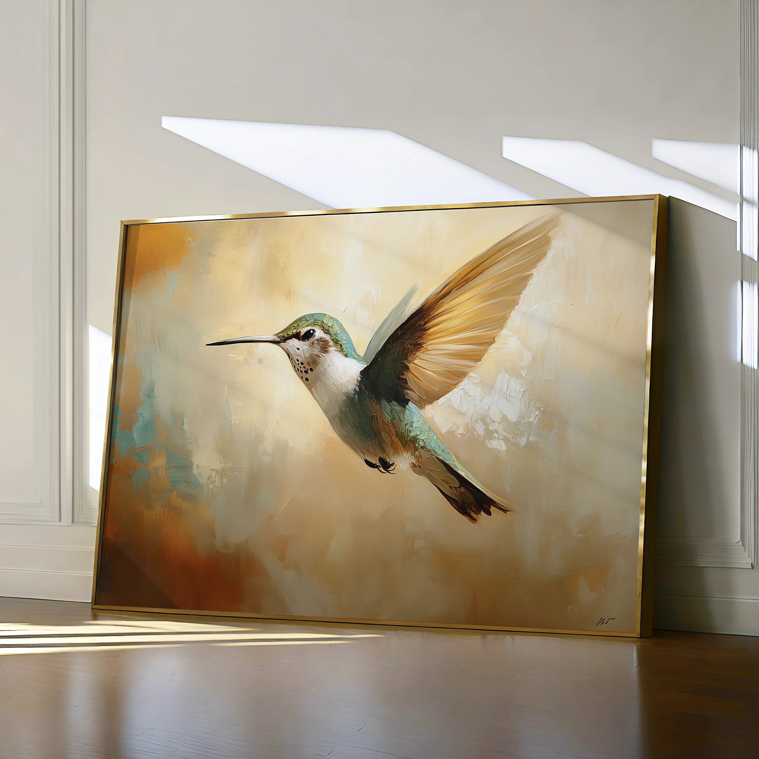 Animals 070 Canvas Art 60 x 40 cm / Black
