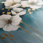 Floral 070 Canvas Art 60 x 40 cm / Black