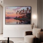 Orientalist 070 Canvas Art 60 x 40 cm / Black