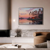 Orientalist 070 Canvas Art 60 x 40 cm / Black