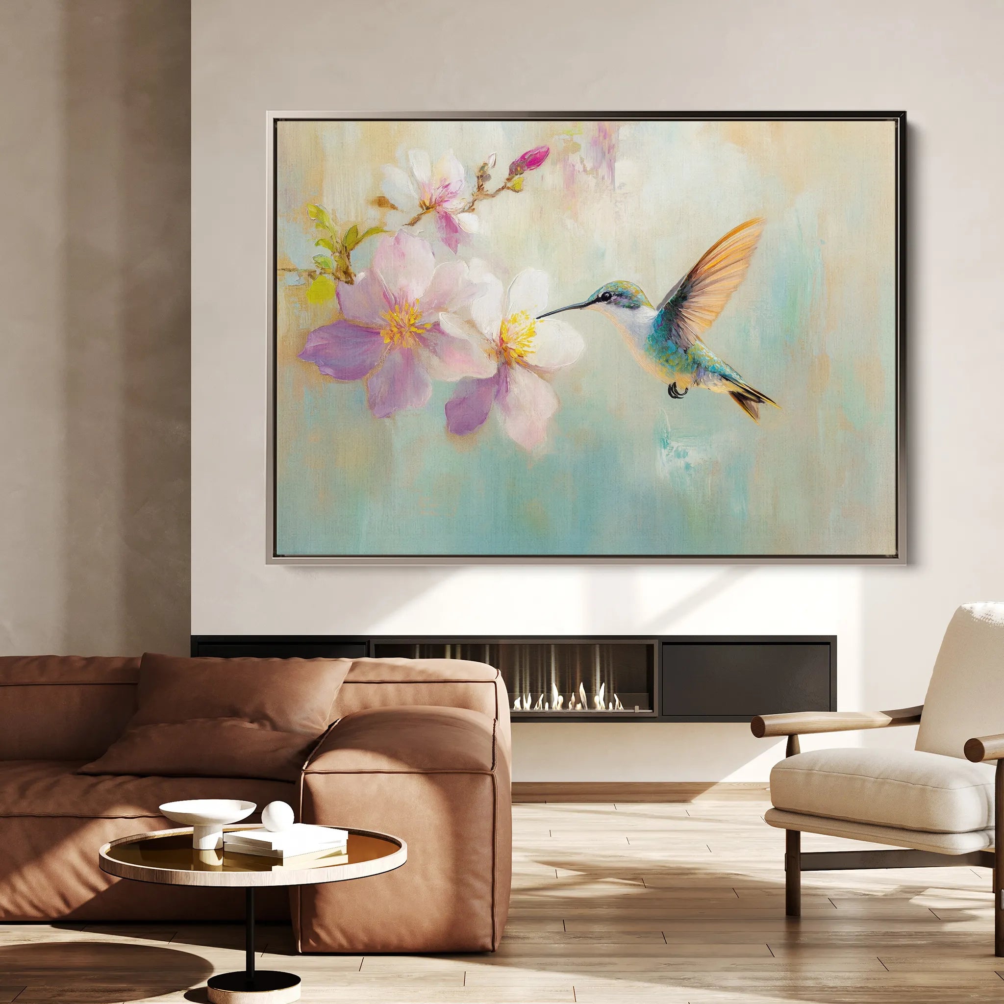 Animals 071 Canvas Art 60 x 40 cm / Black