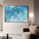 Abstract 071 Canvas Art 60 x 40 cm / Black