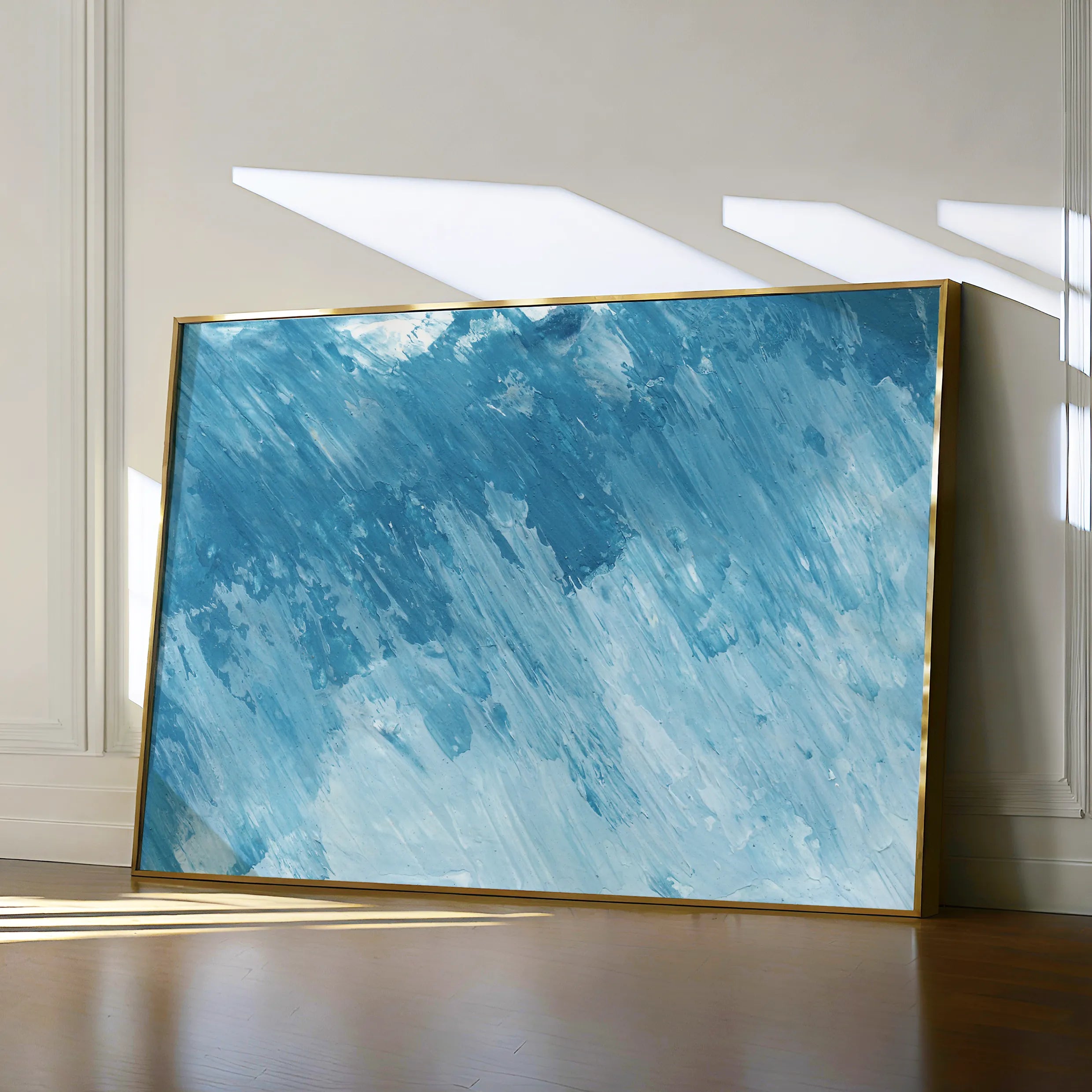 Abstract 071 Canvas Art 60 x 40 cm / Black