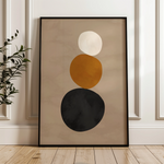 Boho 071 Canvas Art 60 x 40 cm / Black