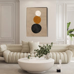 Boho 071 Canvas Art 60 x 40 cm / Black