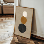 Boho 071 Canvas Art 60 x 40 cm / Black