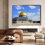 Palestine 071 Canvas Art 60 x 40 cm / Black