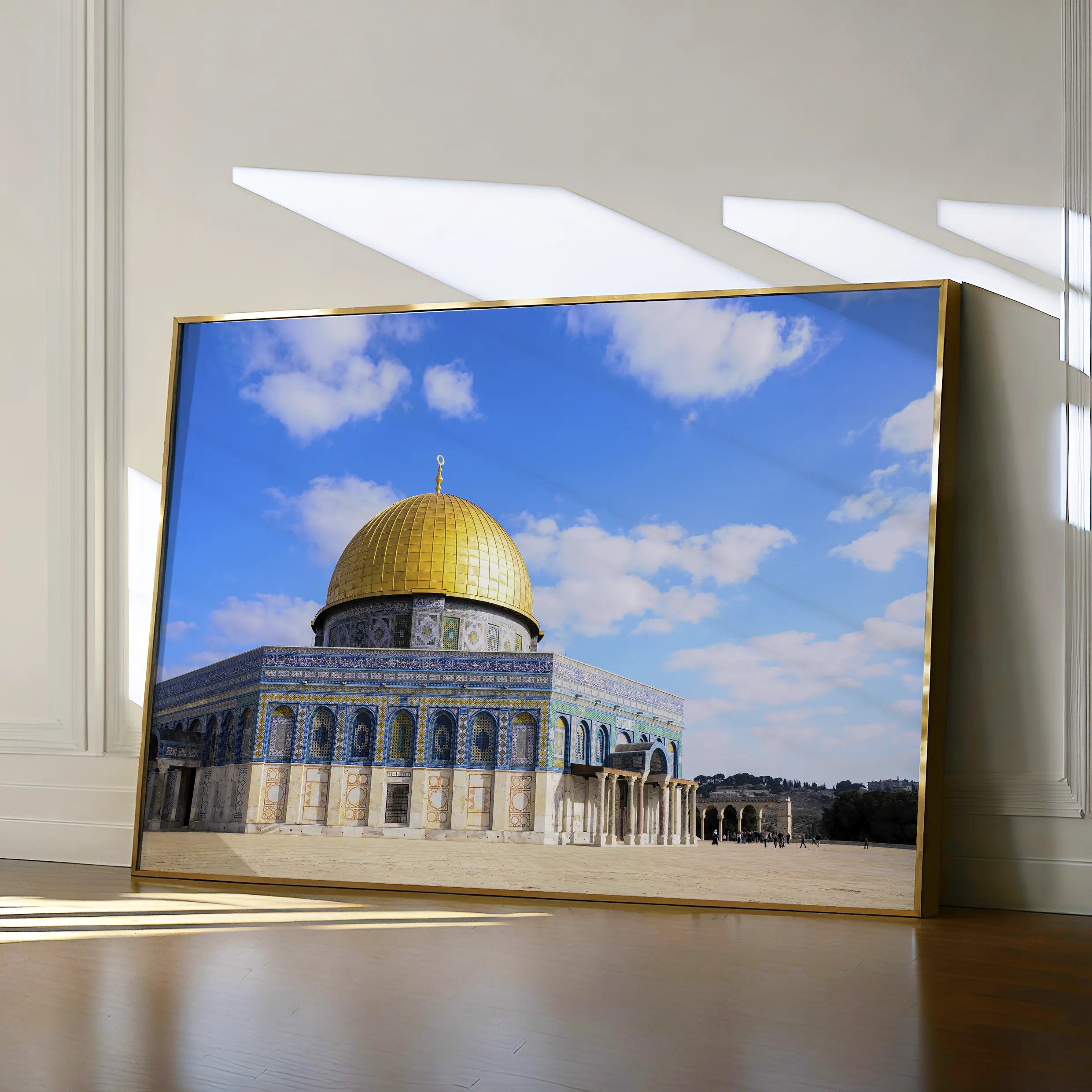 Palestine 071 Canvas Art 60 x 40 cm / Black