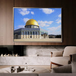 Palestine 071 Canvas Art 60 x 40 cm / Black