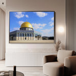 Palestine 071 Canvas Art 60 x 40 cm / Black