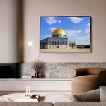 Palestine 071 Canvas Art 60 x 40 cm / Black