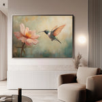 Animals 072 Canvas Art 60 x 40 cm / Black