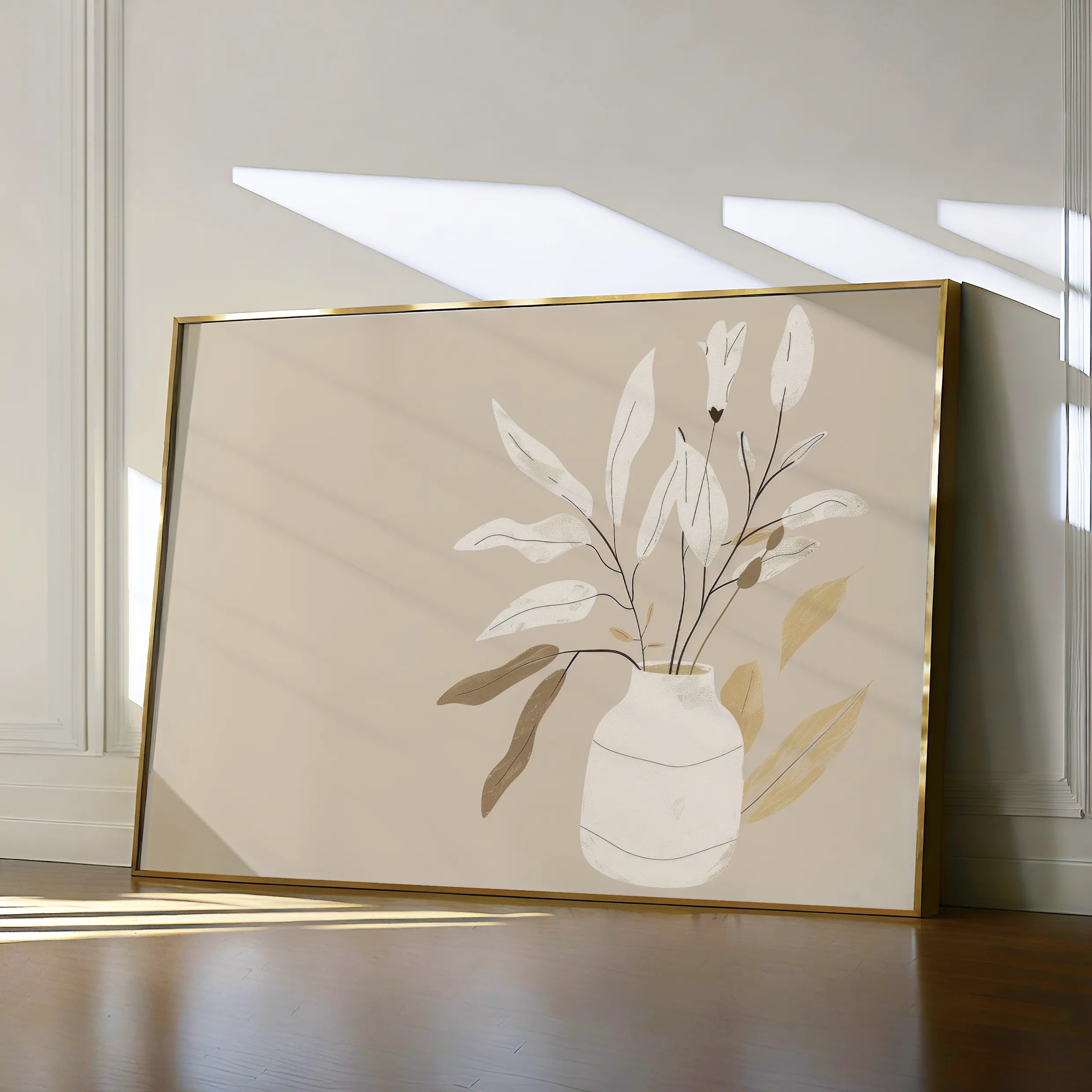 Boho 072 Canvas Art 60 x 40 cm / Black