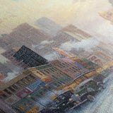 Landscape 072 Canvas Art 60 x 40 cm / Black
