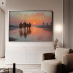 Orientalist 072 Canvas Art 60 x 40 cm / Black