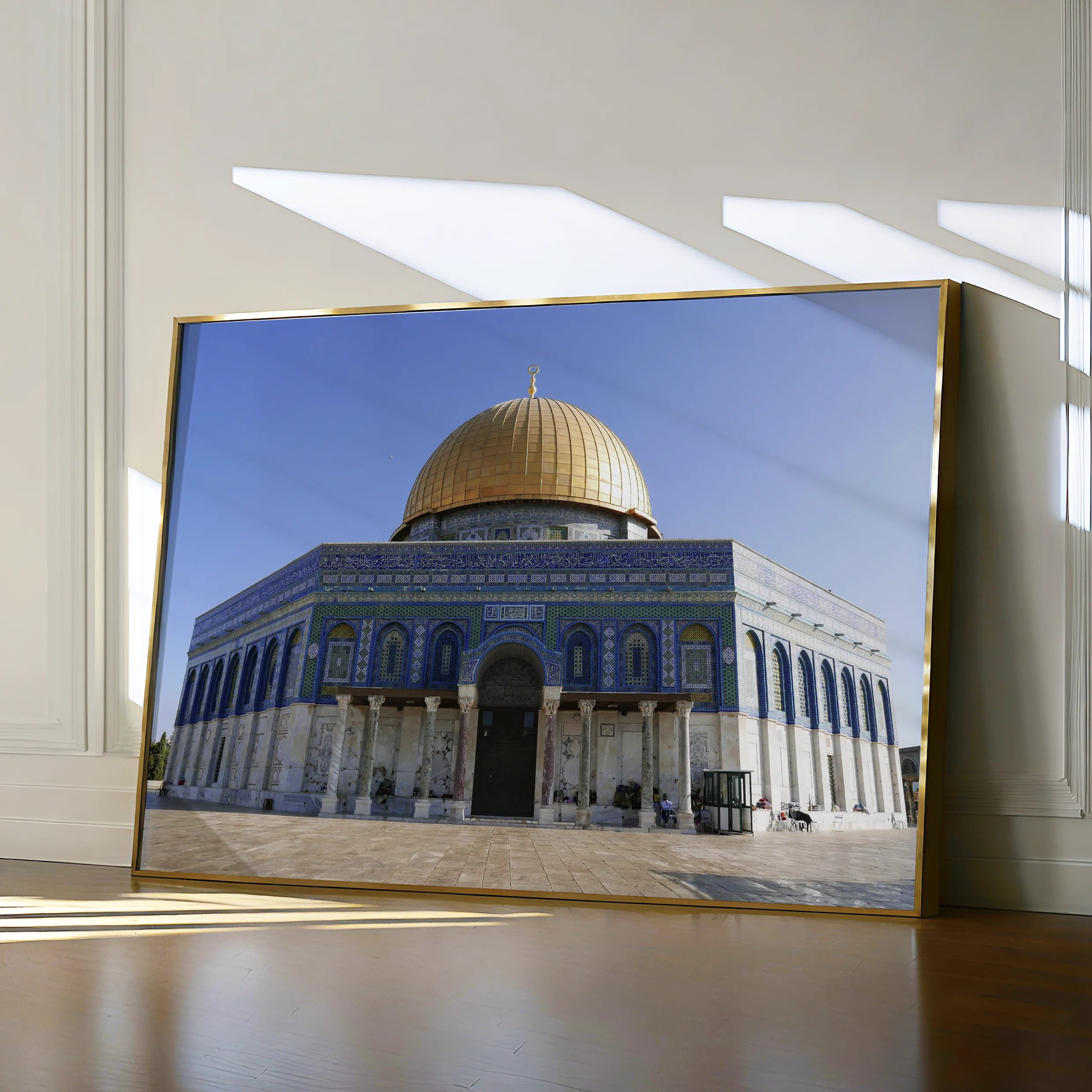 Palestine 072 Canvas Art 60 x 40 cm / Black