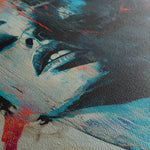 Portrait 072 Canvas Art 60 x 40 cm / Black