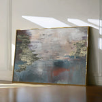 Abstract 073 Canvas Art 60 x 40 cm / Black