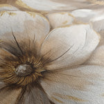 Floral 073 Canvas Art 60 x 40 cm / Black