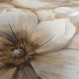 Floral 073 Canvas Art 60 x 40 cm / Black