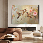 Animals 074 Canvas Art 60 x 40 cm / Black