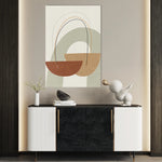 Boho 074 Canvas Art 60 x 40 cm / Black
