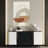 Boho 074 Canvas Art 60 x 40 cm / Black