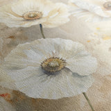 Floral 074 Canvas Art 60 x 40 cm / Black