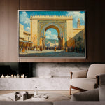Orientalist 074 Canvas Art 60 x 40 cm / Black