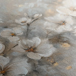 Floral 075 Canvas Art 60 x 40 cm / Black