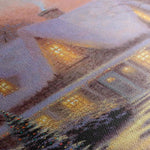 Landscape 075 Canvas Art 60 x 40 cm / Black