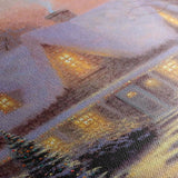 Landscape 075 Canvas Art 60 x 40 cm / Black