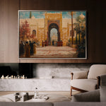 Orientalist 075 Canvas Art 60 x 40 cm / Black
