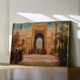 Orientalist 075 Canvas Art 60 x 40 cm / Black