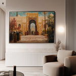 Orientalist 075 Canvas Art 60 x 40 cm / Black