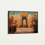 Orientalist 075 Canvas Art 60 x 40 cm / Black