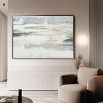 Abstract 076 Canvas Art 60 x 40 cm / Black
