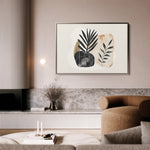 Boho 076 Canvas Art 60 x 40 cm / Black