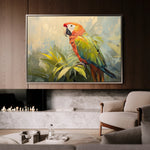 Animals 077 Canvas Art 60 x 40 cm / Black