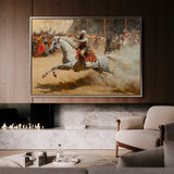 Orientalist 077 Canvas Art 60 x 40 cm / Black