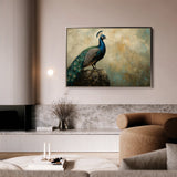 Animals 078 Canvas Art 60 x 40 cm / Black