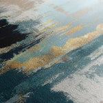 Abstract 078 Canvas Art 60 x 40 cm / Black